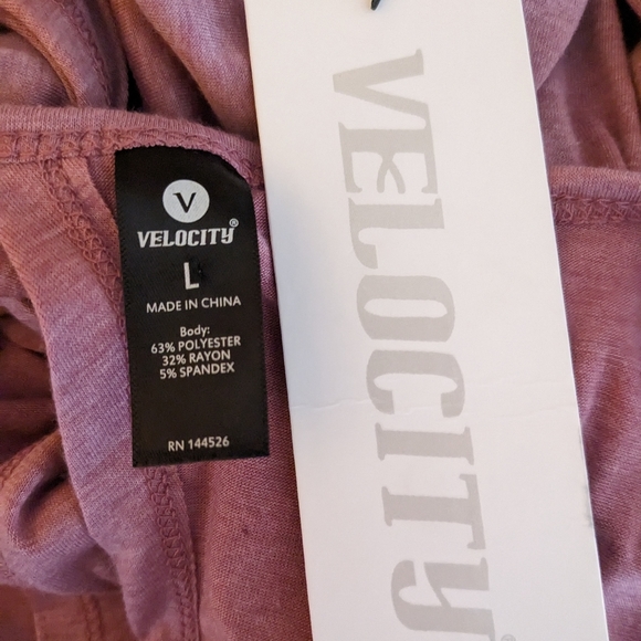 Velocity, open back athletic top, NEW with tags, large FINAL PRICE DROP ๐ง๐ง๐ง - Picture 5 of 7